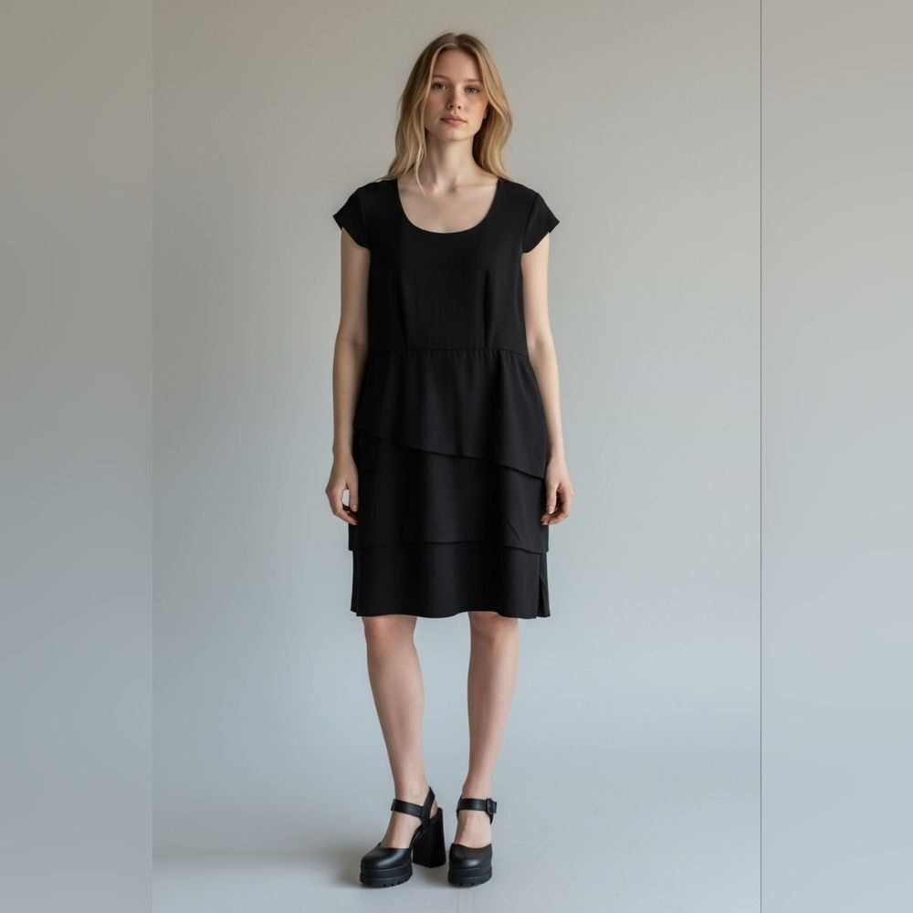 Bianca Nygård Tailored Black Dress
